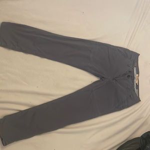 Vintage cargo like charcoal grey trousers